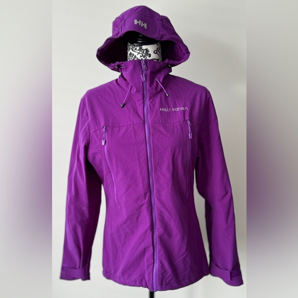 Helly Hansen ODIN Professional Series Stretch Shell Jacket Purple S - Picture 1 of 9